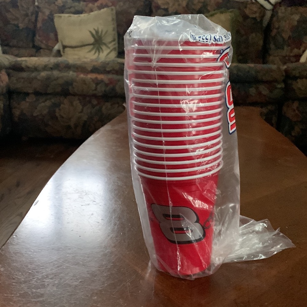 Dale Earnhardt Jr Red Solo Cups